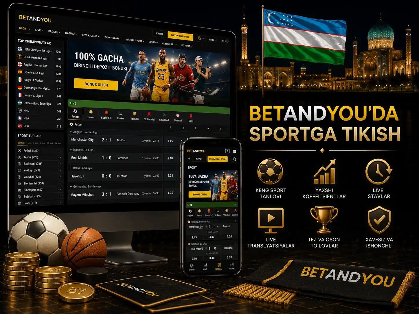 Betandyou da sportga tikish