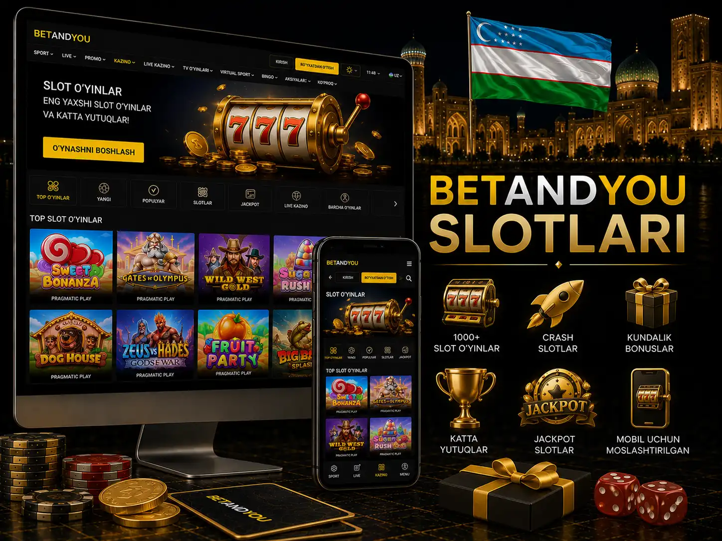 Betandyou slotlari